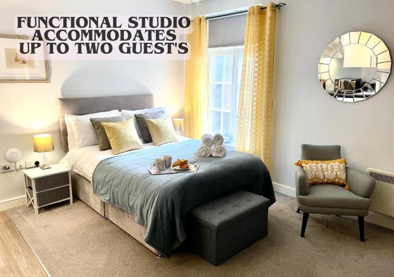 비숍스토포드 Cute And Cosy Studio In A Fantastic Location! Bishops Stortford 아파트 외부 사진